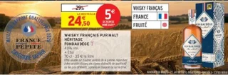 WHISKY FRANÇAIS PUR MALT HÉRITAGE FONDAUDÈGE