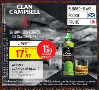 Whisky Clan Campbell