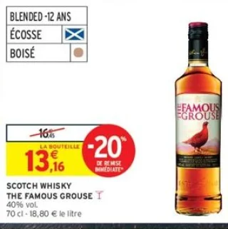 Scotch Whisky The Famous Grouse