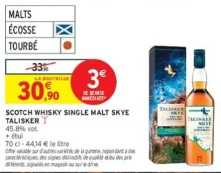 Scotch Whisky Single Malt Skye Talisker