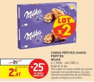 Choco Pépites Choco Pépites Milka