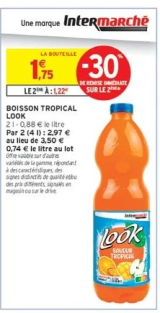 BOISSON TROPICAL LOOK