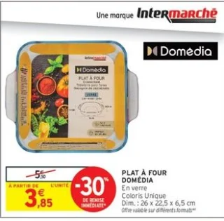 Plat à four Domédia