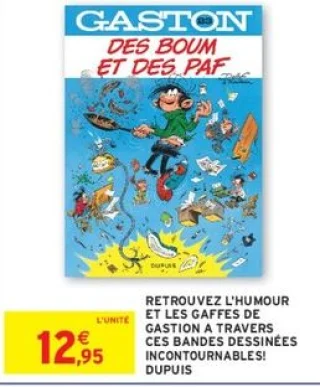 BANDES DESSINÉES GASTON DUPUIS