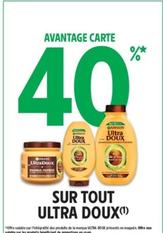 Produits de soin Garnier Ultra Doux