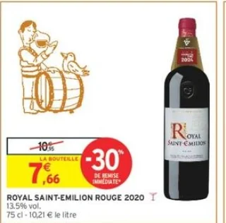 Royal Saint-Emilion Rouge 2020
