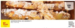 Sacristain royal aux amandes