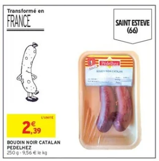 Boudin noir Catalan Pédelhez