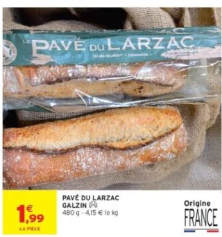 Pavé du Larzac Galzin