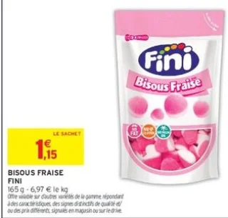 Bisous fraise Fini