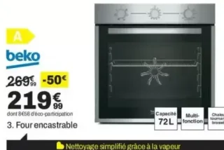 Four encastrable Beko BBIE14100X