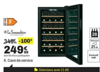 Cave de service La Sommelière