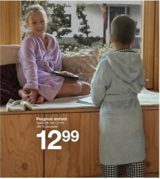 Peignoir enfant