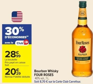 Bourbon Whiskey FOUR ROSES