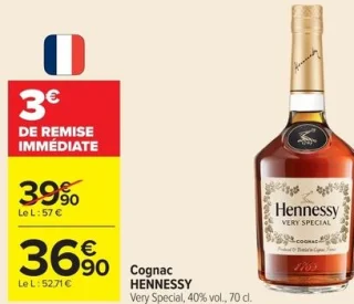 Cognac HENNESSY Very Special, 40% vol., 70 cl.