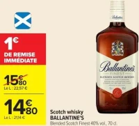 Scotch whisky BALLANTINE'S Blended Scotch Finest