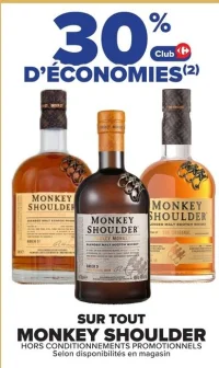 Whisky Monkey Shoulder