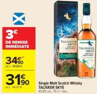 Single Malt Scotch Whisky TALISKER SKYE