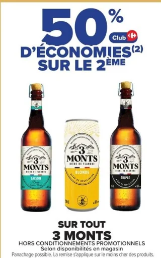 Bière 3 MONTS