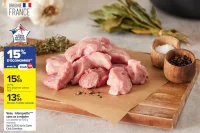 Veau : blanquette*** sans os à mijoter