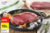 Viande bovine : faux-filet*** à griller