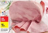 Jambon cuit supérieur sans couenne recette originale MADRANGE