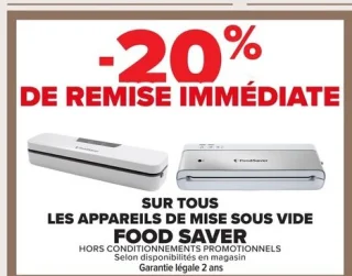 Appareils de mise sous vide FOOD SAVER