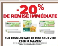 Sacs de mise sous vide FOOD SAVER
