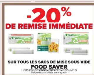 Sacs de mise sous vide FOOD SAVER