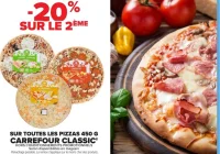Pizzas 450 g Carrefour Classic'