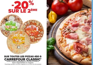 Pizzas 450 g Carrefour Classic'
