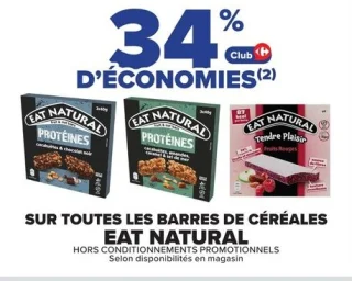 Barres de céréales Eat Natural