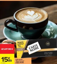 Café moulu "Maxi Format" CARTE NOIRE