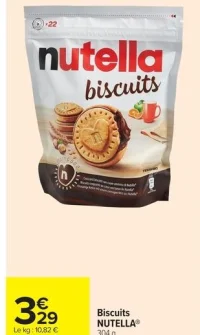 Biscuits NUTELLA