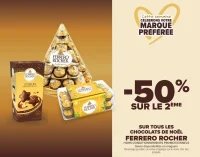 Chocolats de Noël Ferrero Rocher
