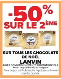 Chocolats de Noël LANVIN