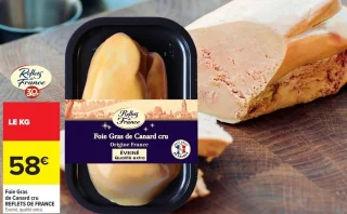 Foie Gras de Canard cru REFLETS DE FRANCE