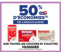 Couches et culottes Huggies