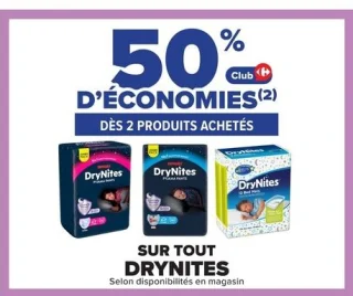 Culottes d'apprentissage DryNites