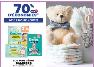Couches Géant Pampers
