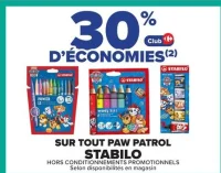 Gamme Paw Patrol Stabilo