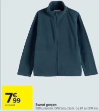 Sweat garçon