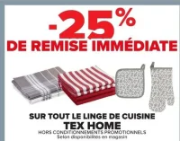 Linge de cuisine Tex Home