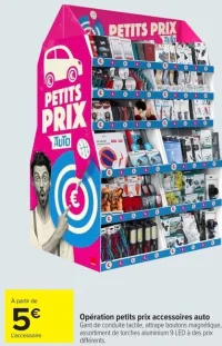 Accessoires auto petits prix