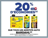 Additifs auto Bardahl