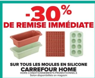 Moules en silicone Carrefour Home
