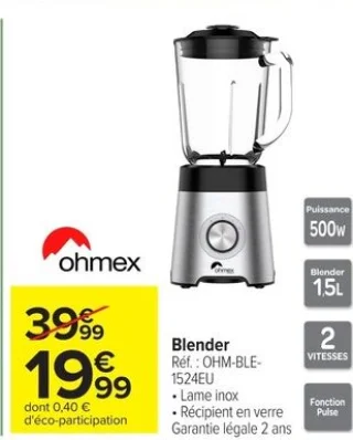 Blender Ohmex OHM-BLE-1524EU