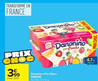 Danonino «Prix Choc» DANONE