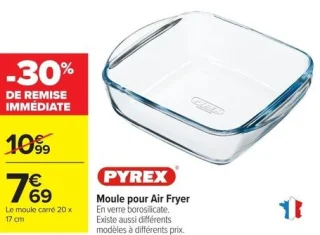 Moule pour Air Fryer PYREX