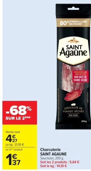 Charcuterie Saint Agaune Saucisson